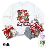 Christmas Boots Sweatshirt