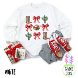 Boots, Bows and Cactus Sweatshirt