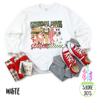 Christmas Movie Season Sweatshirt