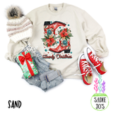 Christmas Boots Sweatshirt