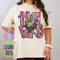 Lucky Streak Hawks Mascot Tee