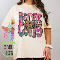 Lucky Streak Bobcats Mascot Tee