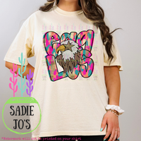 Lucky Streak Eagles Mascot Tee