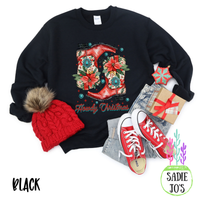 Christmas Boots Sweatshirt