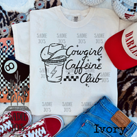 Cowgirl Caffeine Club Tee