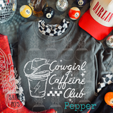 Cowgirl Caffeine Club Tee