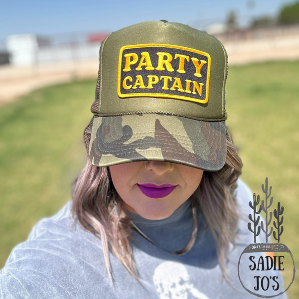 Party Captain Trucker Hat