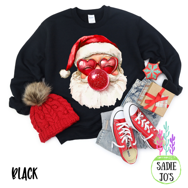 Red Bubble Santa Sweatshirt