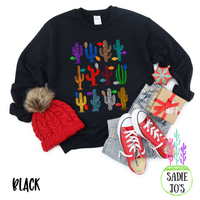 Sparkle Cactus Sweatshirt