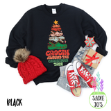 Crocin’ Around The Christmas Tree Sweatshirt