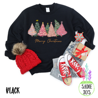 Pink Trees Sweatshirt
