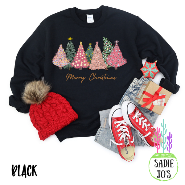Pink Trees Sweatshirt