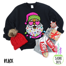 Load image into Gallery viewer, Sparkle Santa Sweatshirt
