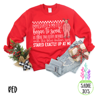 Christmas Bunny Sweatshirt