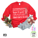 Christmas Bunny Sweatshirt