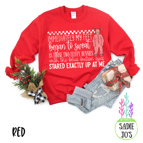 Christmas Bunny Sweatshirt