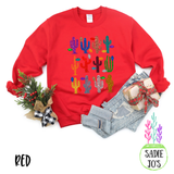 Sparkle Cactus Sweatshirt