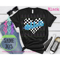 Checkered Heart Wildcats
