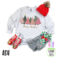 Pink Trees Sweatshirt