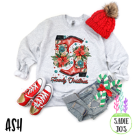 Christmas Boots Sweatshirt