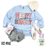 Pink Merry and Bright Sweatshirt