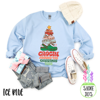 Crocin’ Around The Christmas Tree Sweatshirt