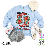 Christmas Boots Sweatshirt