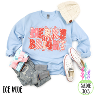 Red Merry and Bright Sweatshirt