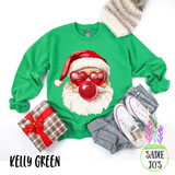 Red Bubble Santa Sweatshirt
