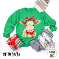 Cow Christmas Sweatshirt