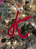 K-Hand knit letters-letter K