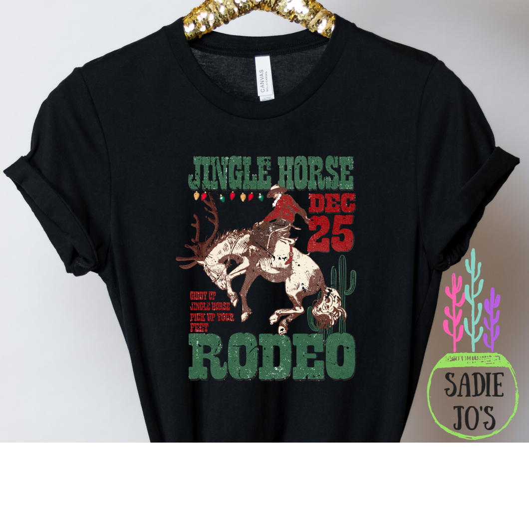 Jingle Horse Rodeo T-Shirt