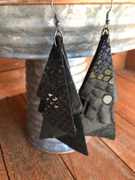 Mattie Black Earrings